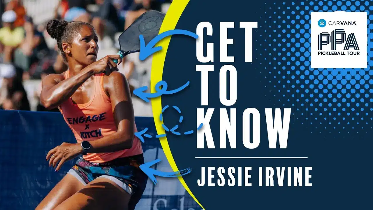Get to Know Professional Pickleball Player Jessie Irvine