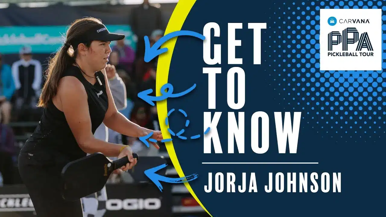 Get to Know Professional Pickleball Player Jorja Johnson
