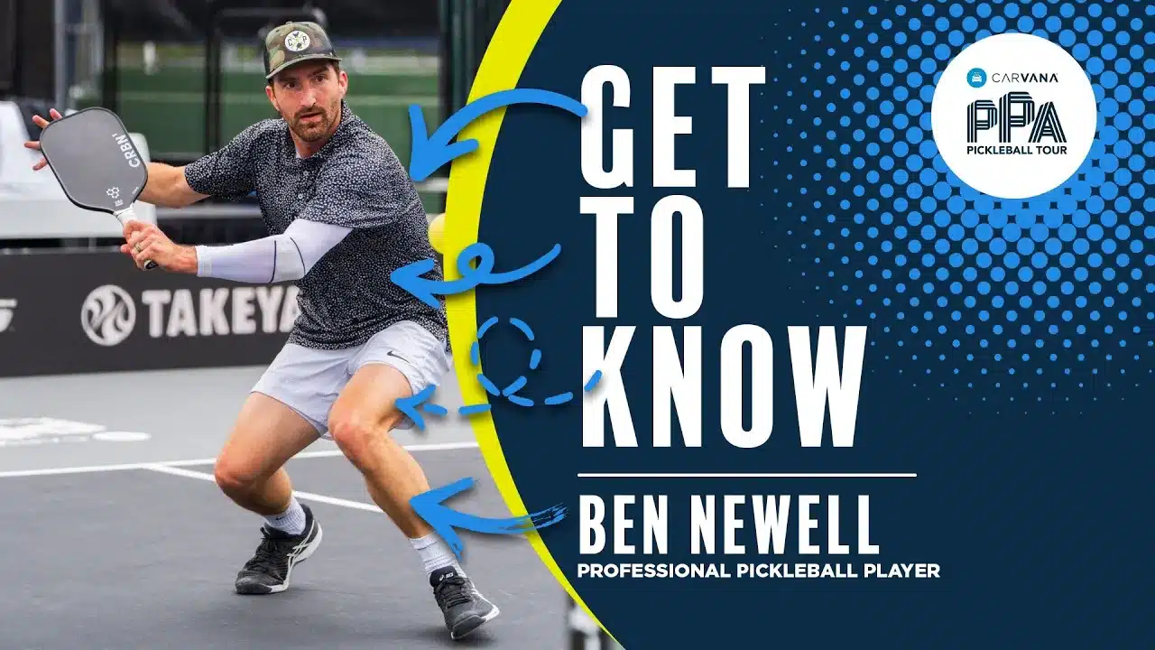 Get to Know Professional Pickleball Player Ben Newell