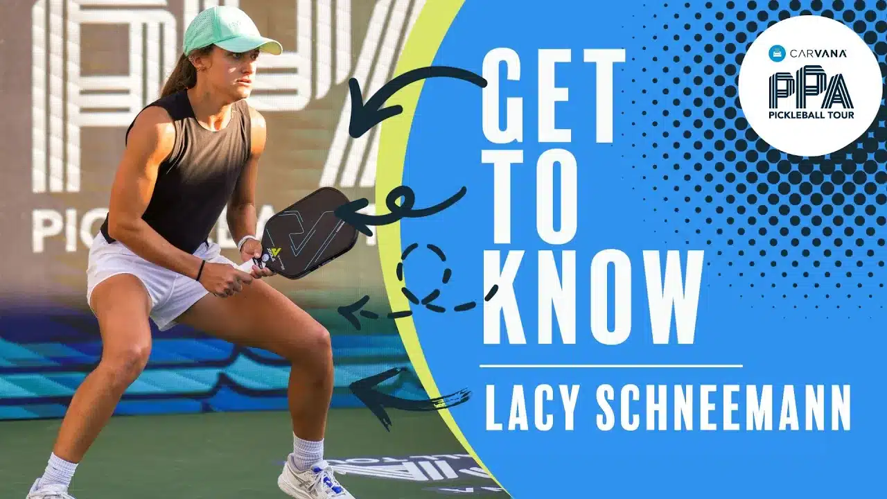 Get to Know Professional Pickleball Player Lacy Schneemann