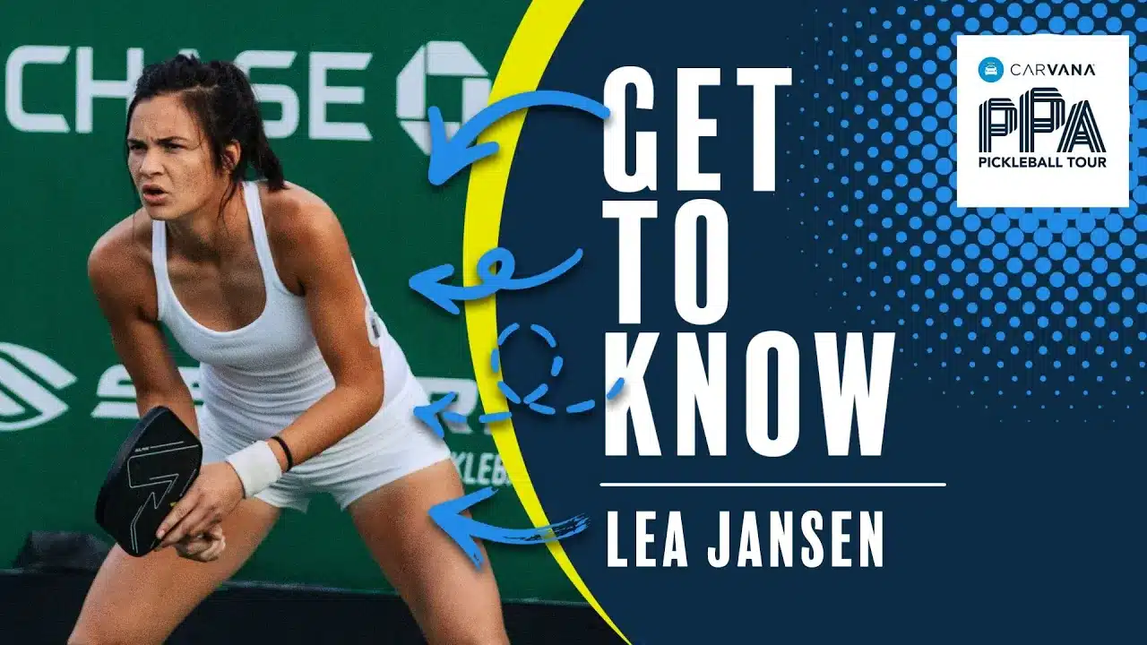 Get to Know Professional Pickleball Player Lea Jansen