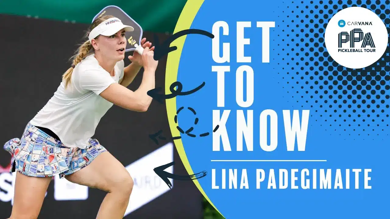 Get to Know Professional Pickleball Player Lina Padegimaite