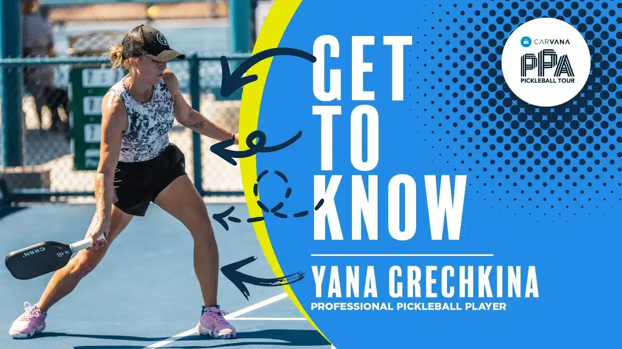 Get to Know Professional Pickleball Player Yana Grechkina