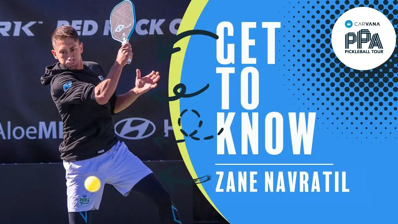 Get to Know Professional Pickleball Player Zane Navratil