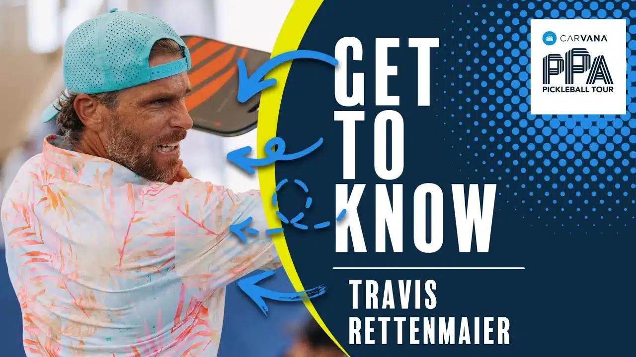 Get to Know Professional Pickleball Player Travis Rettenmaier