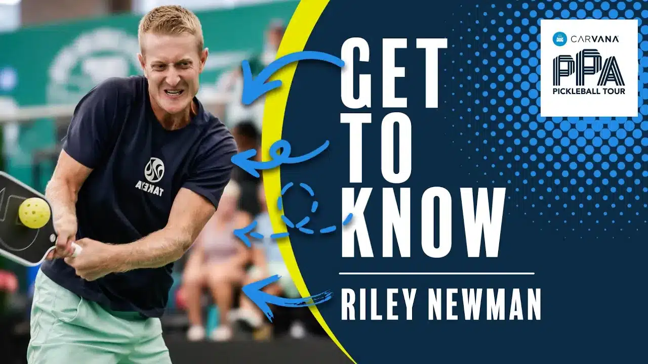 Get to Know Professional Pickleball Player Riley Newman