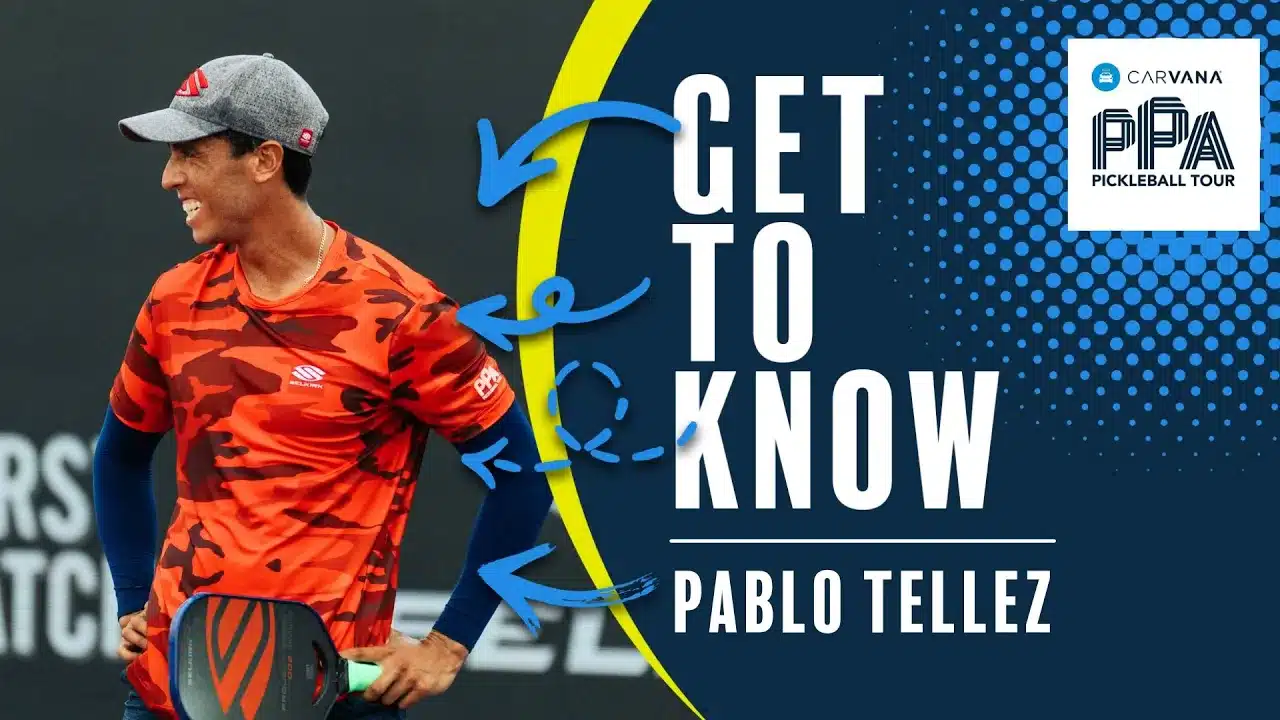 Get to Know Professional Pickleball Player Pablo Tellez