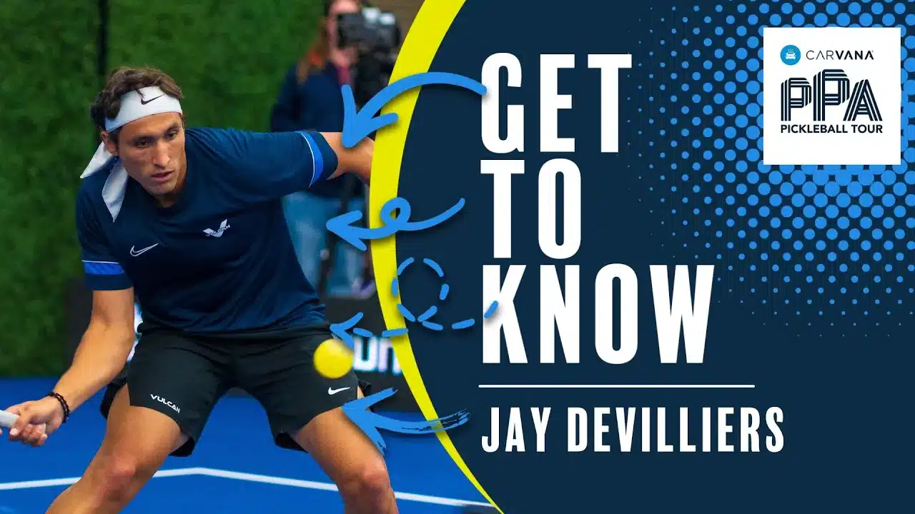Get to Know Professional Pickleball Player Jay Devilliers
