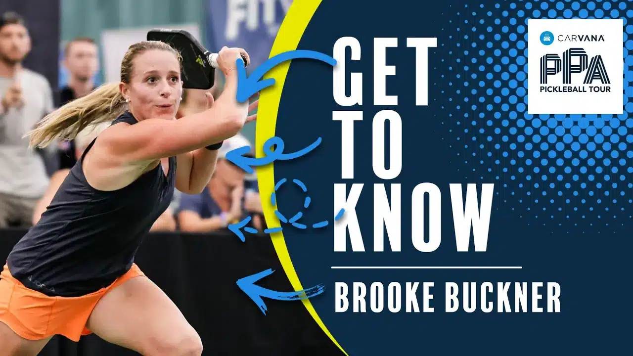 Get to Know Professional Pickleball Player Brooke Buckner