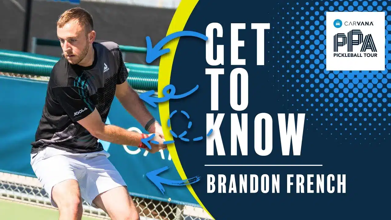 Get to Know Professional Pickleball Player Brandon French