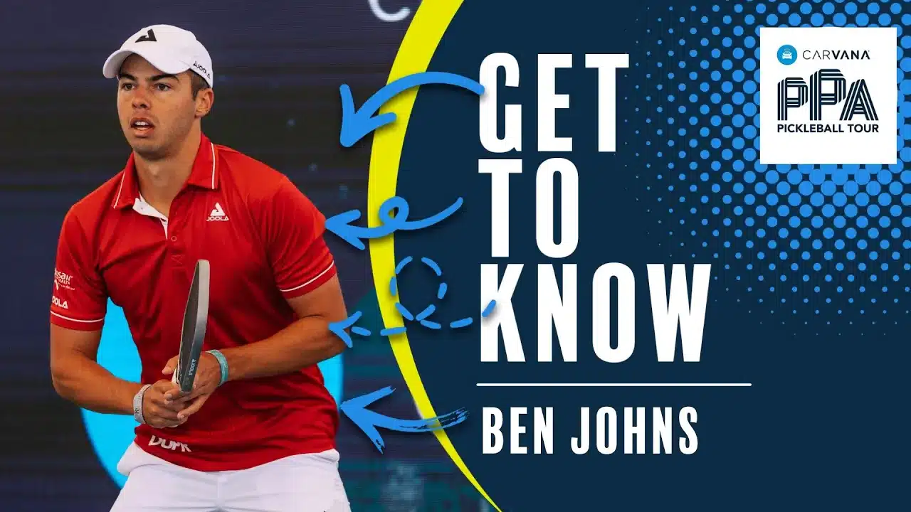 Get to Know Professional Pickleball Player Ben Johns