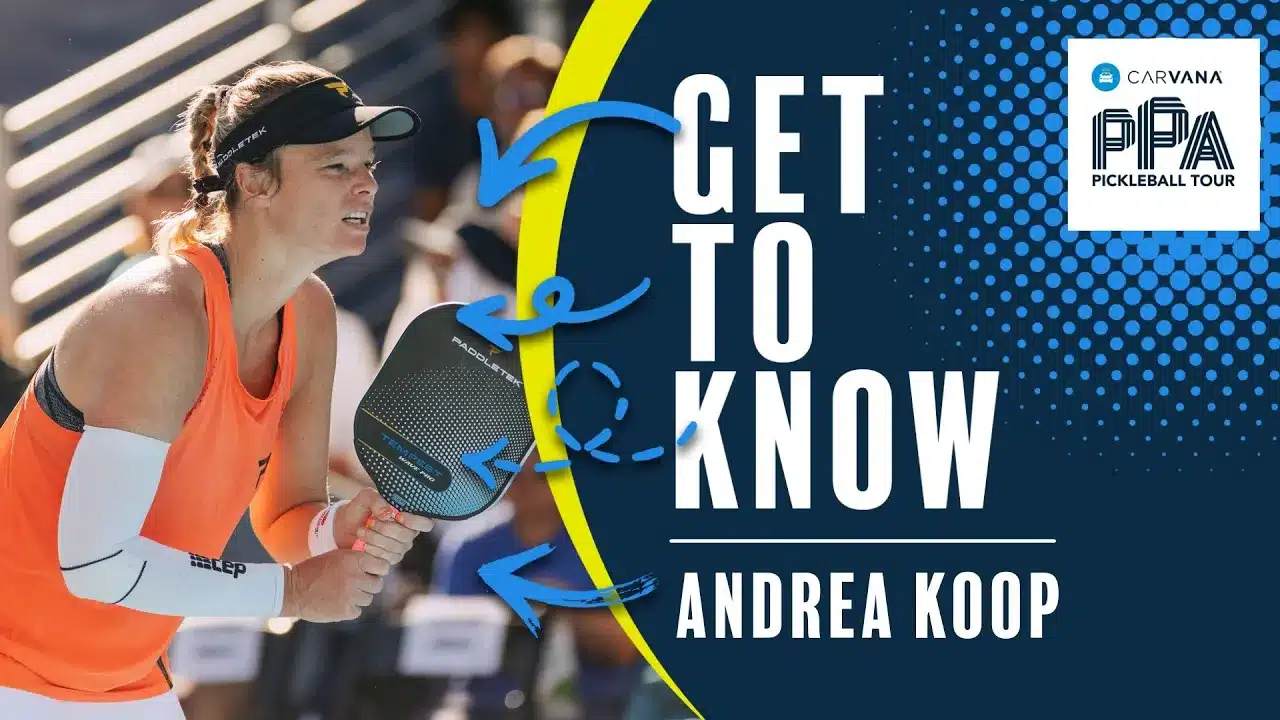 Get to Know Professional Pickleball Player Andrea Koop