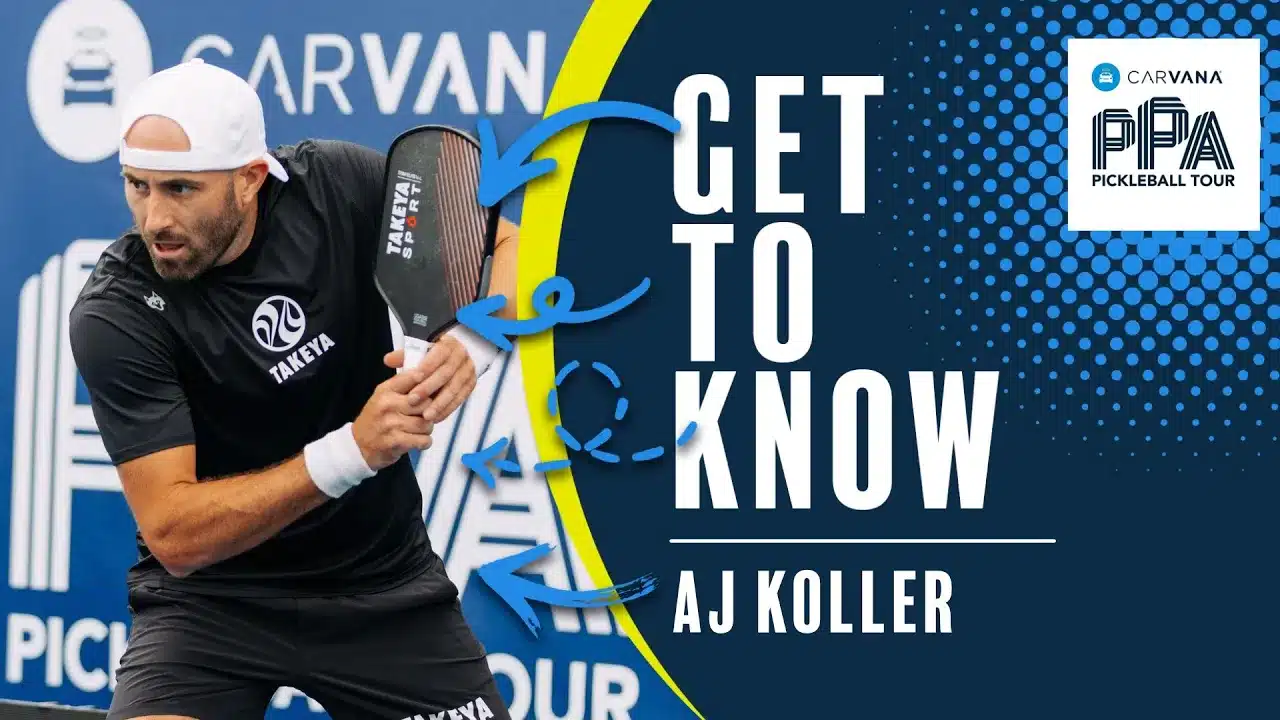 Get to Know Professional Pickleball Player AJ Koller