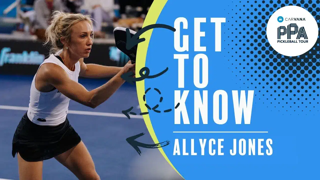 Get to Know Professional Pickleball Player Allyce Jones