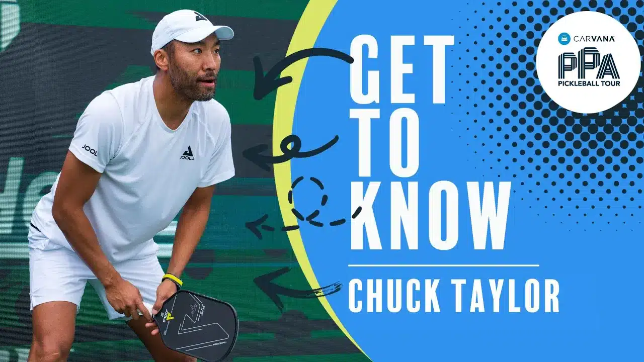 Get to Know Professional Pickleball Player Chuck Taylor
