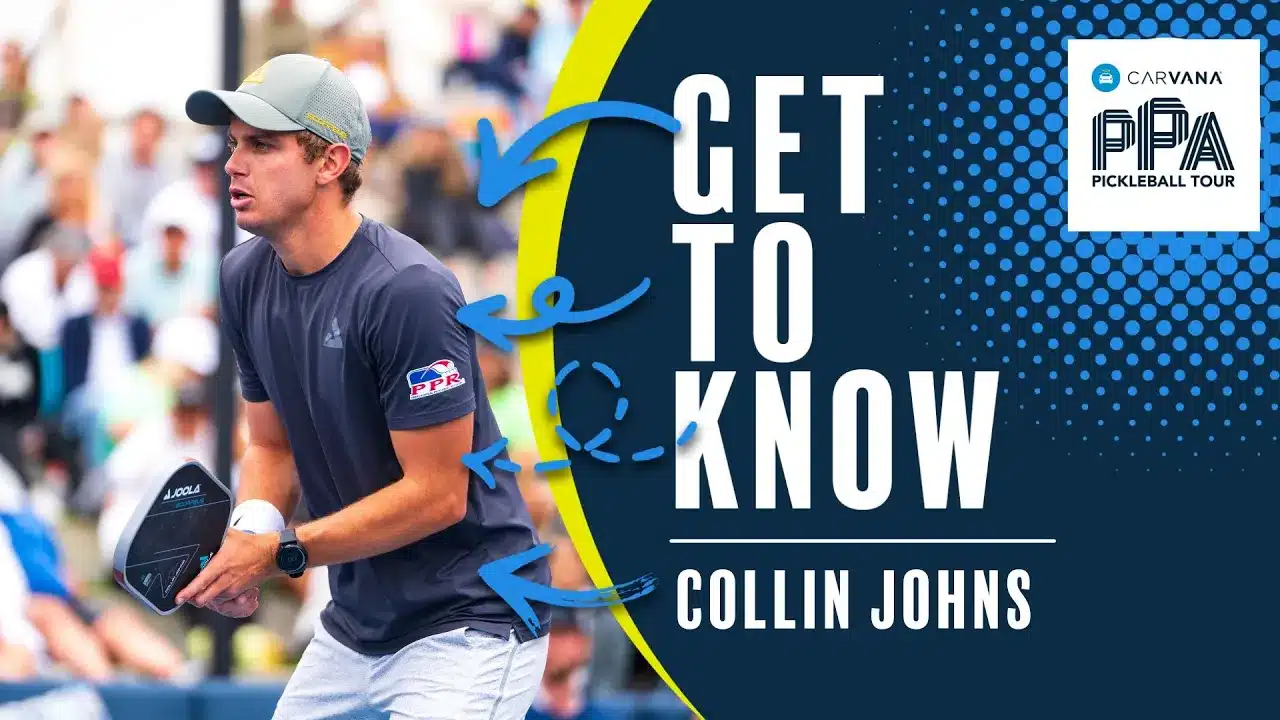 Get to Know Professional Pickleball Player Collin Johns