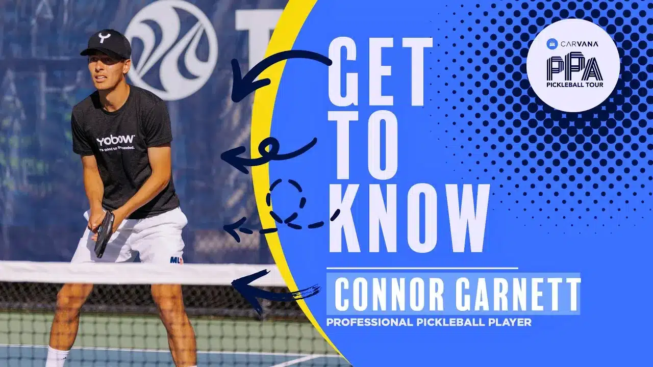 Get to Know Professional Pickleball Player Connor Garnett