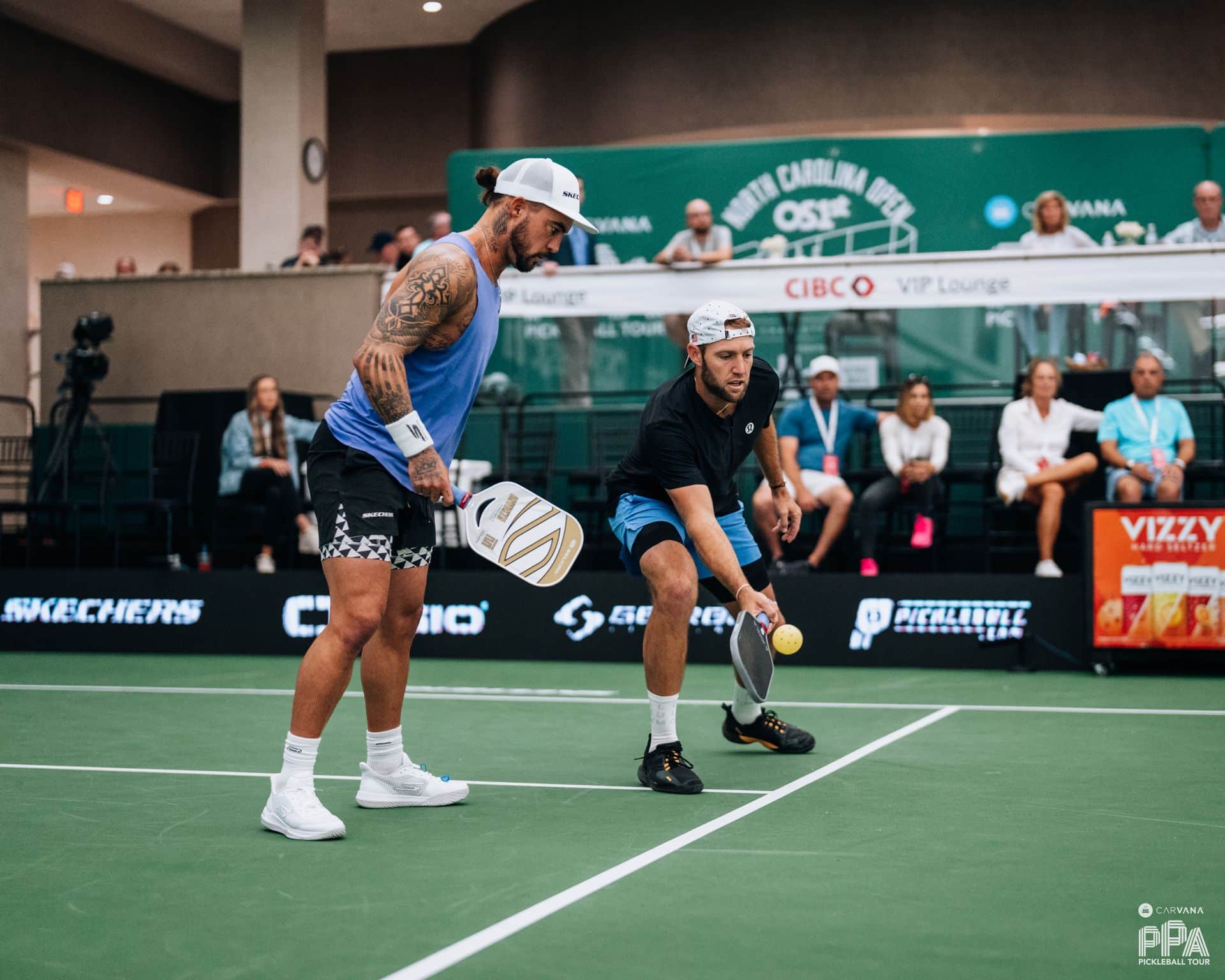 Sock and McGuffin Upset in First Round of Mens Doubles PPA Tour