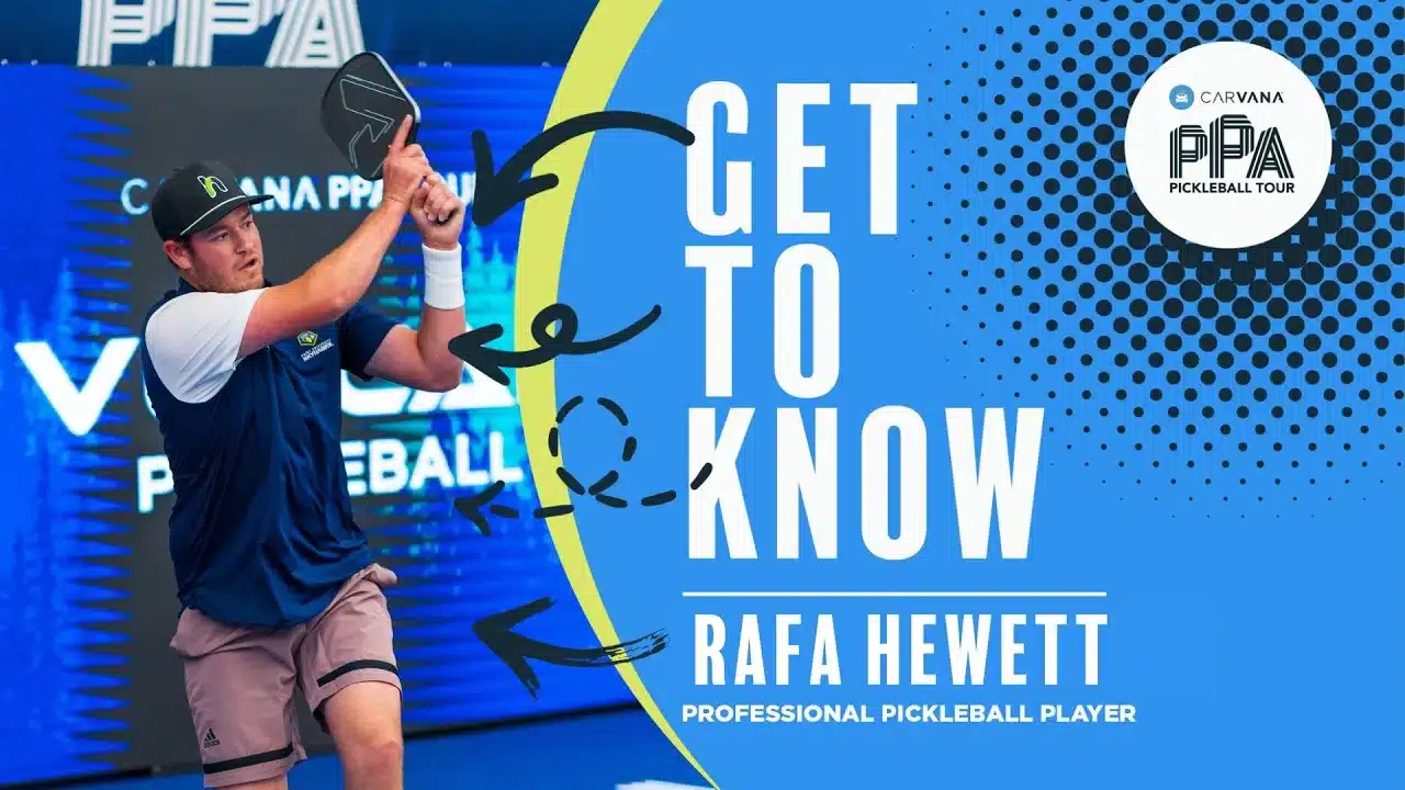 Get to Know Professional Pickleball Player Rafa Hewett