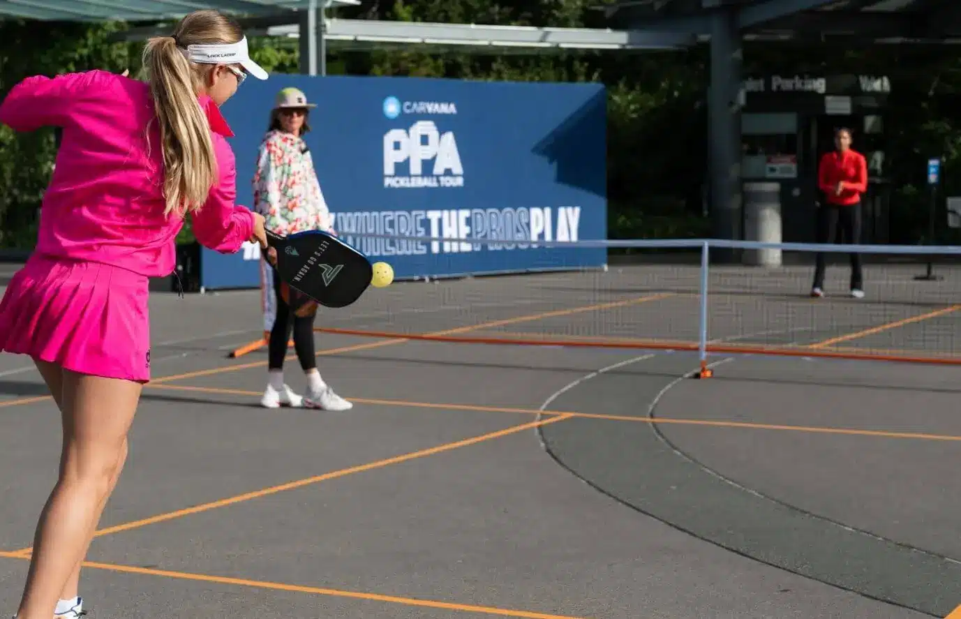 Pickleball Space Needle Game