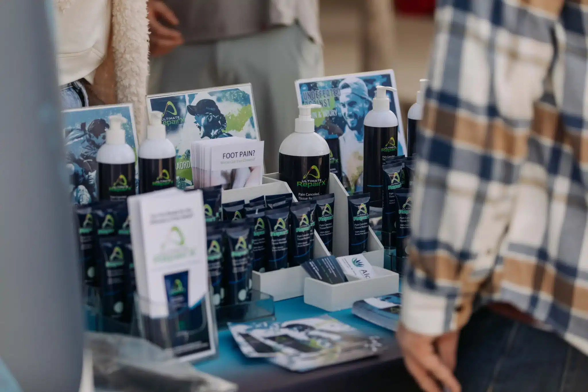 aloe md products featured at a tournament